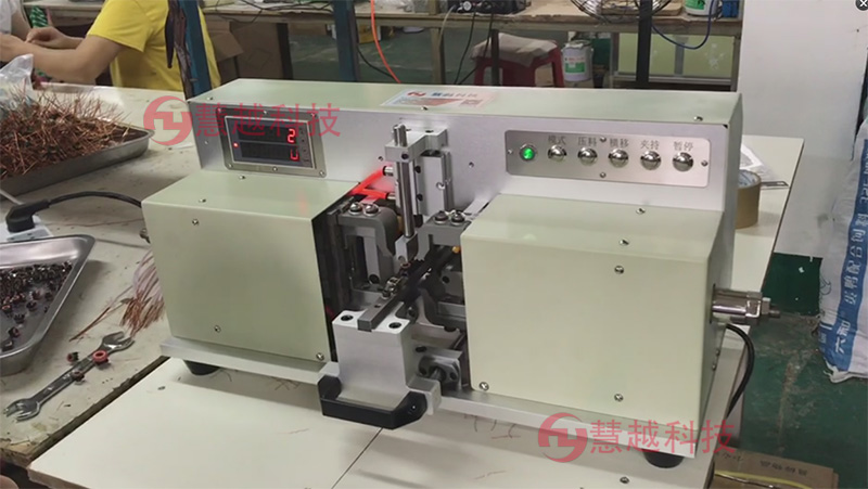 全自動(dòng)變壓器PIN腳拔線機(jī)，電感線圈多余引腳拉斷機(jī)